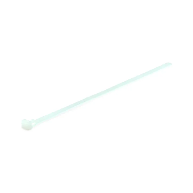 white nylon cable tie